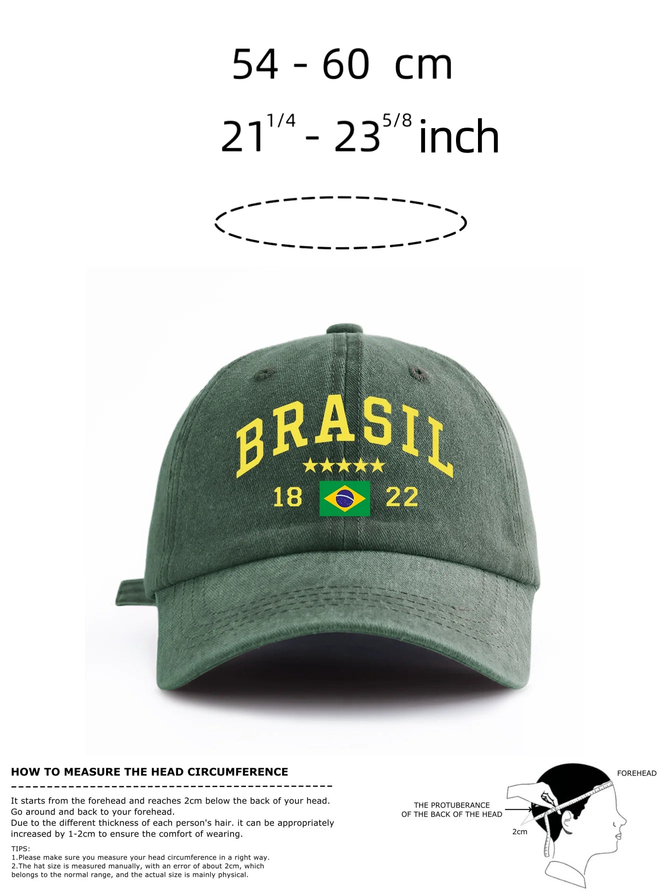 Boné Vintage Brasil