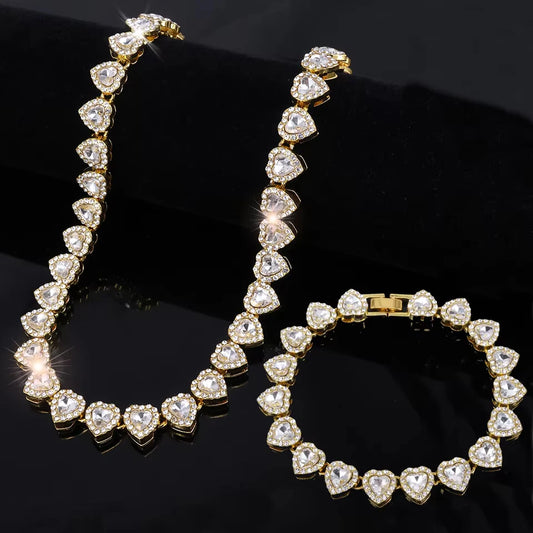 Riviera luxury - colar, pulseira e conjunto