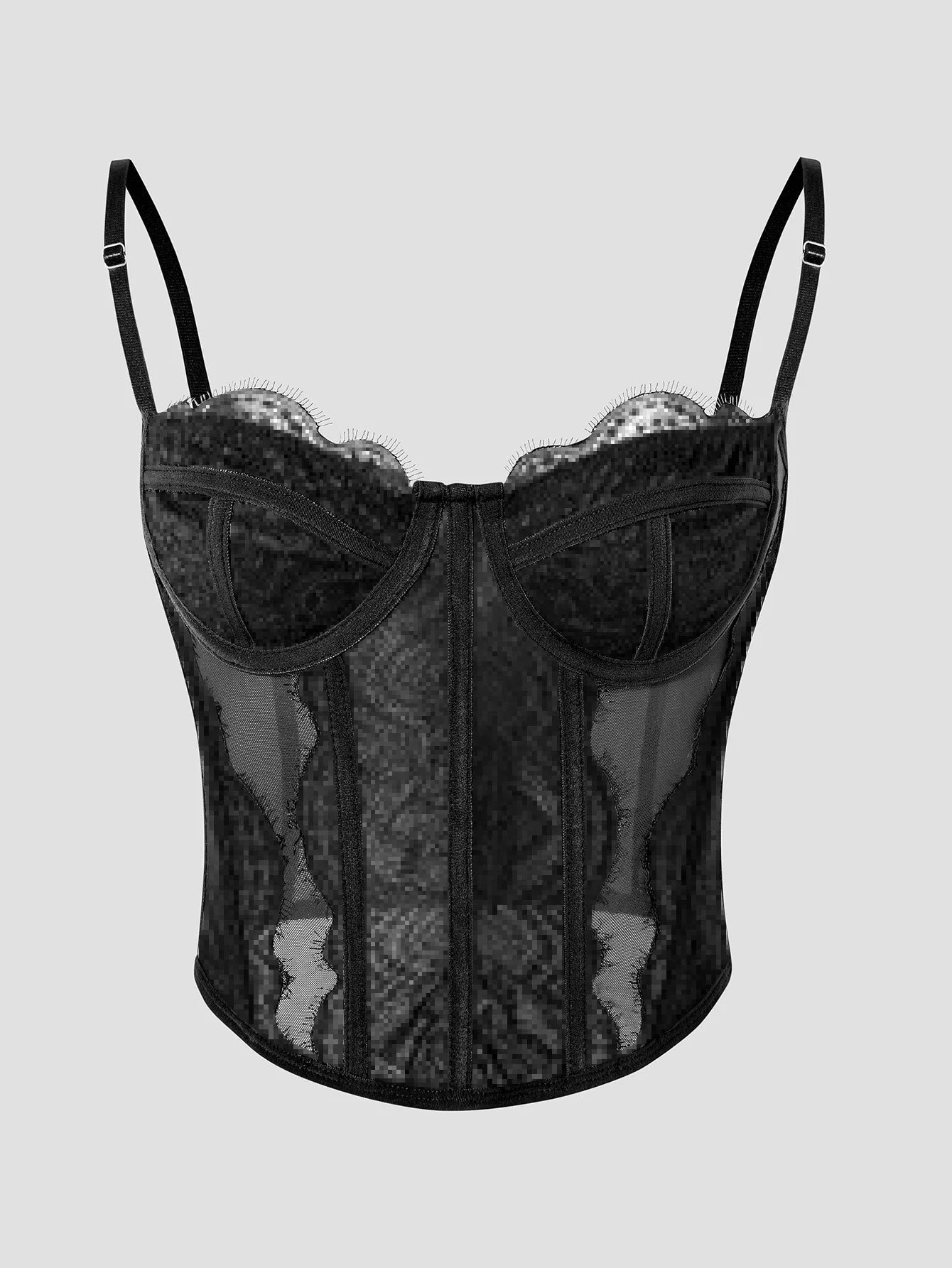 Corset Satin Lace