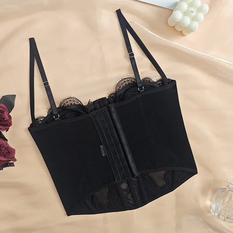 Corset Satin Lace