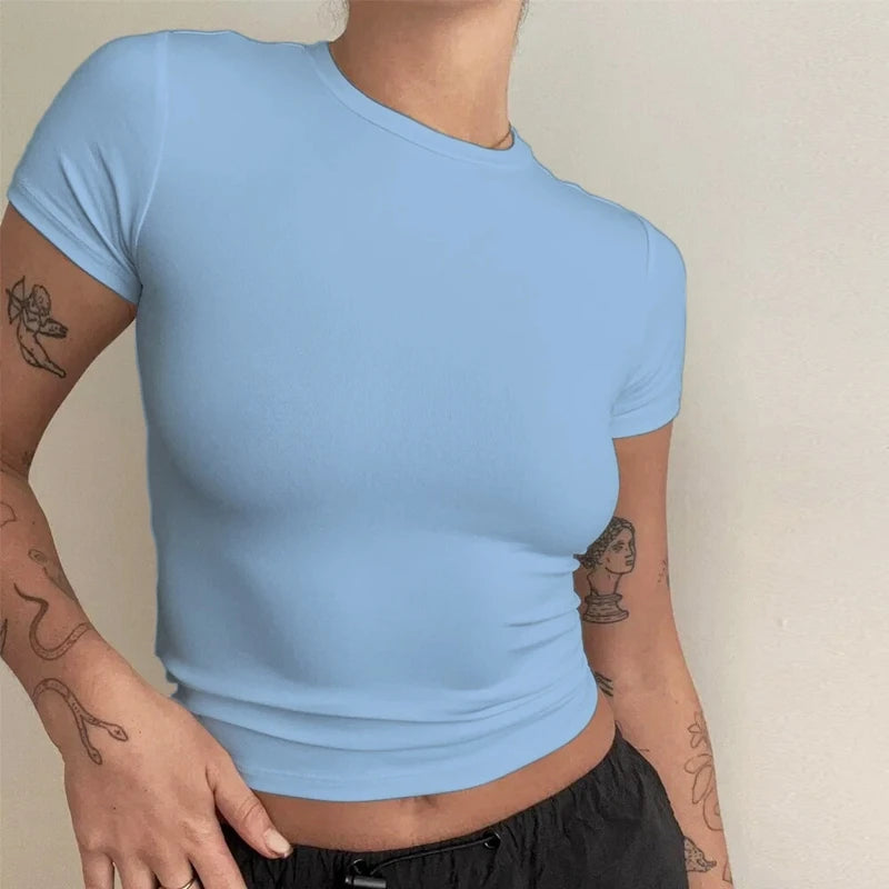 Baby Tee Feminina Essential