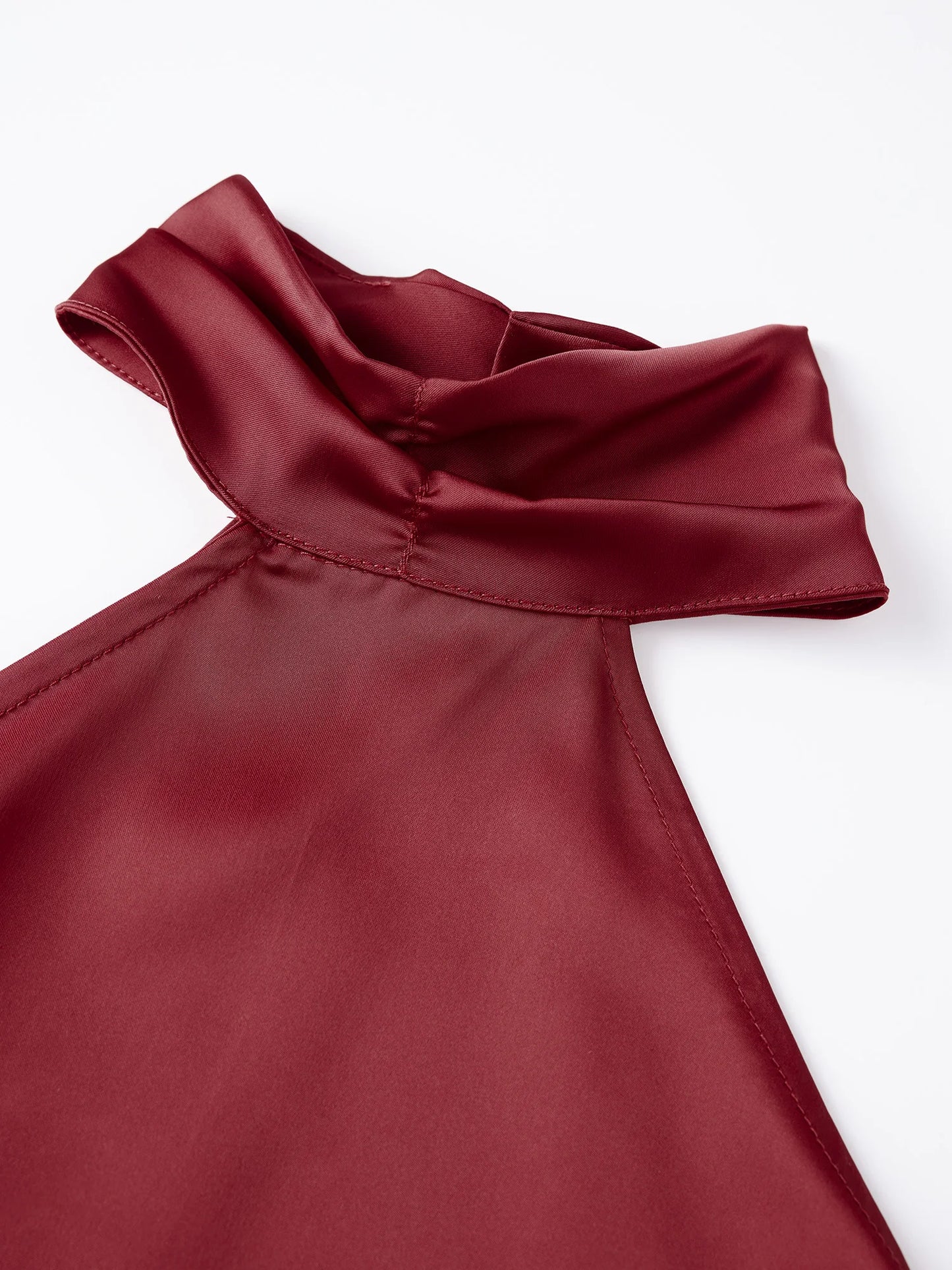 Blusa Assimetric elegant (cetim e renda)
