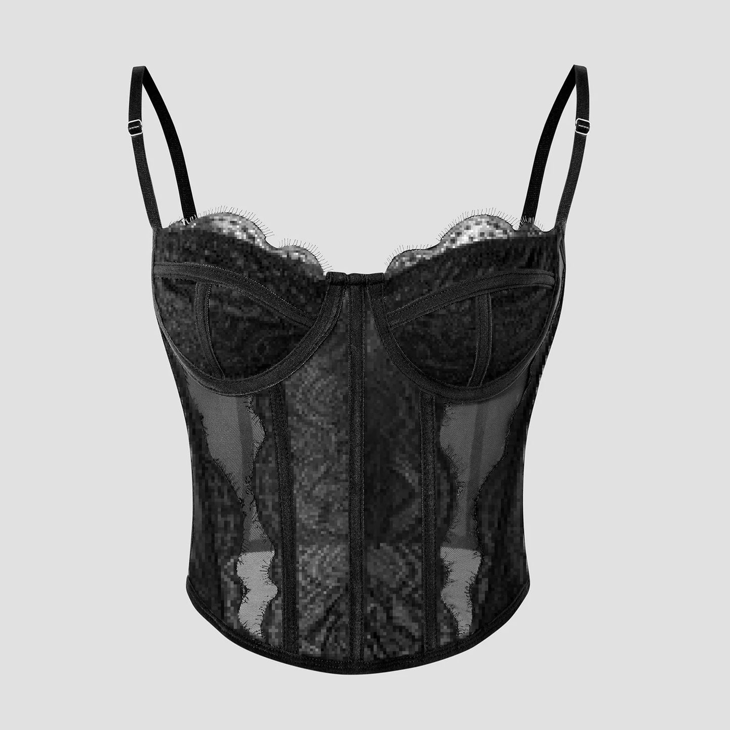 Corset Satin Lace