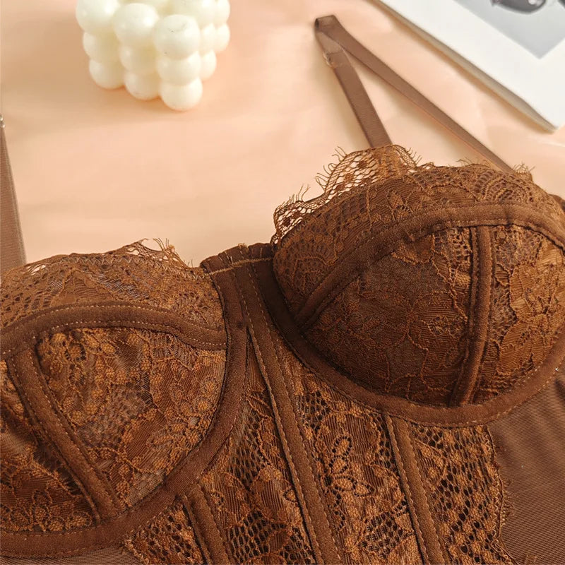 Corset Satin Lace