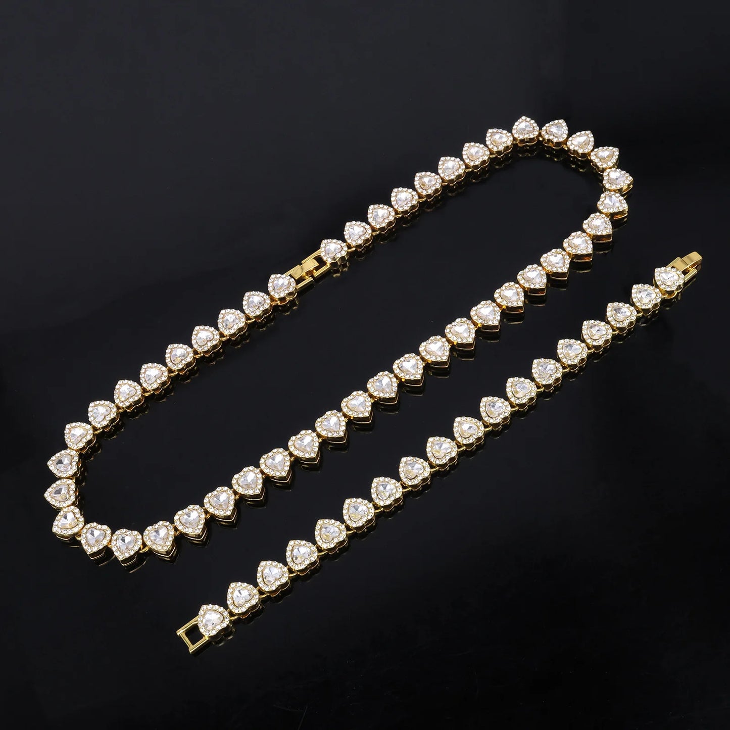 Riviera luxury - colar, pulseira e conjunto